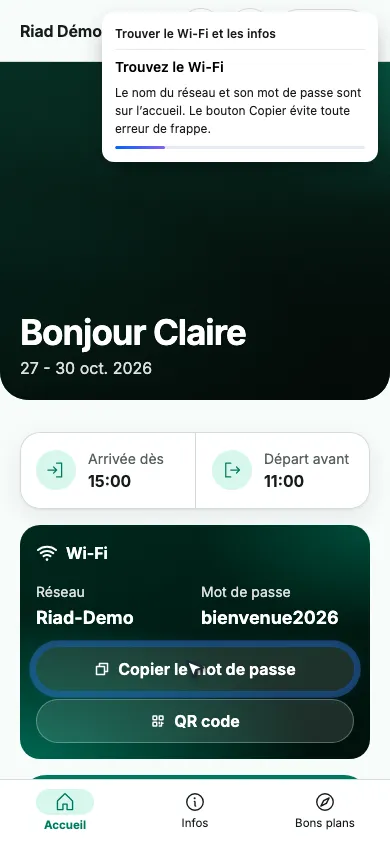 Trouvez le Wi-Fi