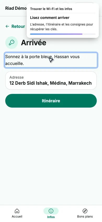 Lisez comment arriver