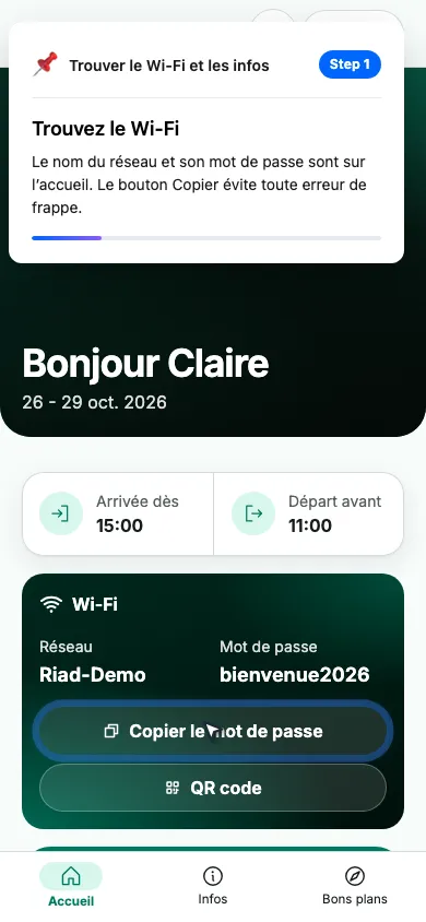 Trouvez le Wi-Fi