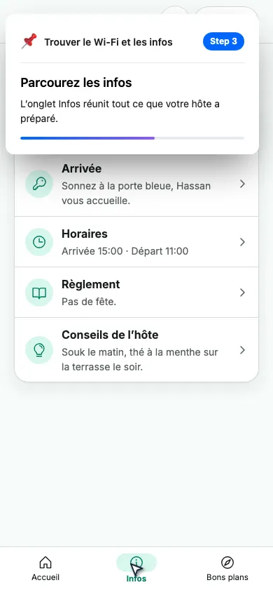 Parcourez les infos
