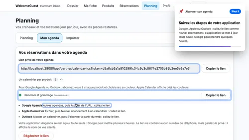 Choisissez votre application