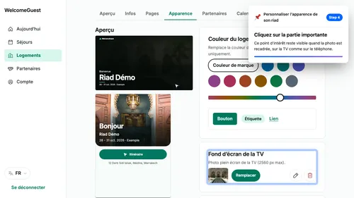 Réglez le cadrage