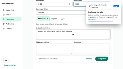 Expliquez l’arrivée