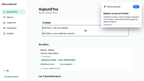 Repérez ce qui est à traiter